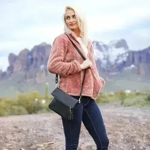Foldover Crossbody Clutch - Femstylo
