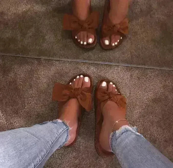 2021 Leopard Women Slipper Summer Open Toe Platform Slide Ladies - Femstylo
