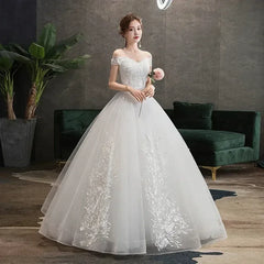 Wedding Dress 2024 New Sexy V-neck Ball Gown Princess Vintage Wedding Dresse Luxury Lace Wedding Gowns Plus Size Customized