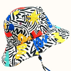 Multicolour Wide Bucket Hat