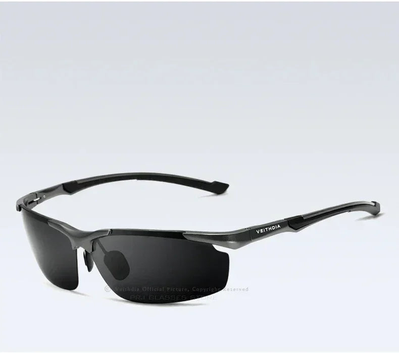 VEITHDIA Brand Designer Men's Sunglasses Aluminum Magnesium Polarized UV400 Sun Glasses Cycling Sports Male Outdoor Eyewear 6592