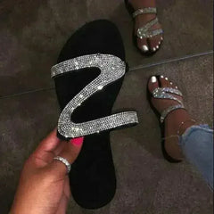 2021 Bling Bling Slides Women's Slippers for Summer Beach - Femstylo