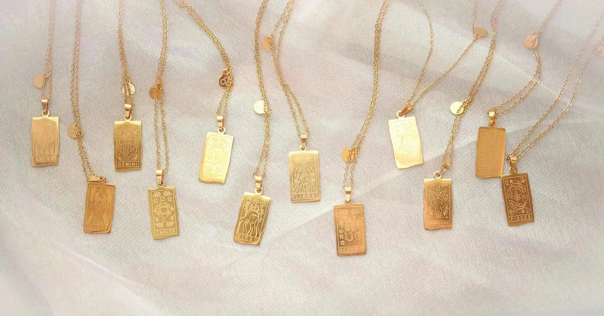 Zodiac Pendant Necklace - Femstylo