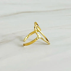 Open Heart Lovely Ring