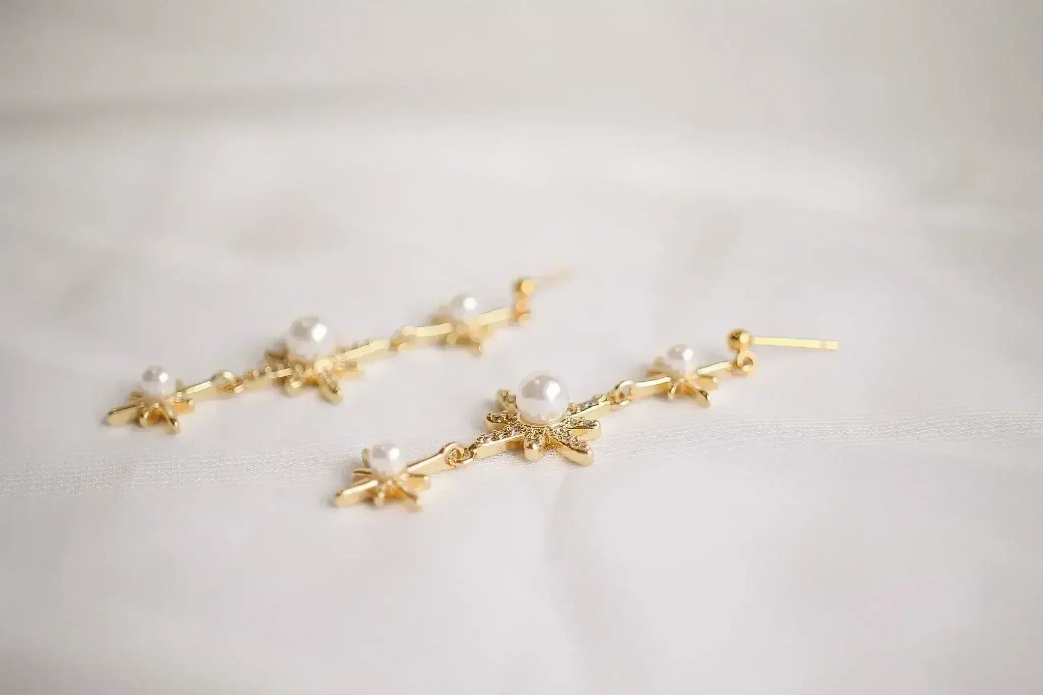 Starry Night Dangle in Gold - Femstylo