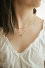 CZ Birthstone Necklace - Femstylo