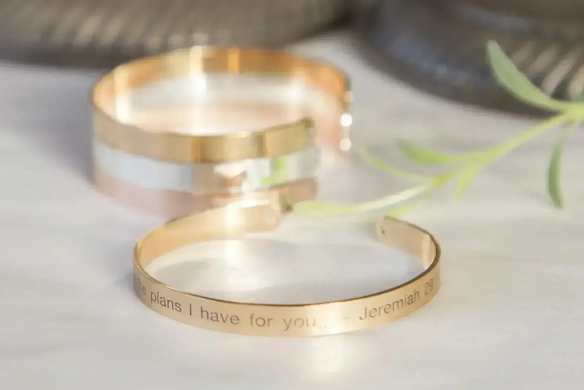 For I Know the Plans I Have For You Bracelet, Engraved Religious Bible - Femstylo