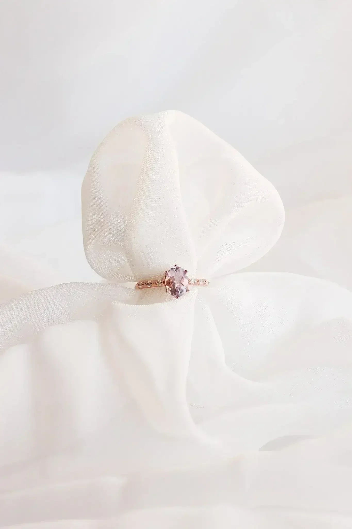 Rapunzel Ring in Lavender Quartz - Femstylo