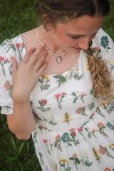 Isabella Necklace in Evergreen - Femstylo