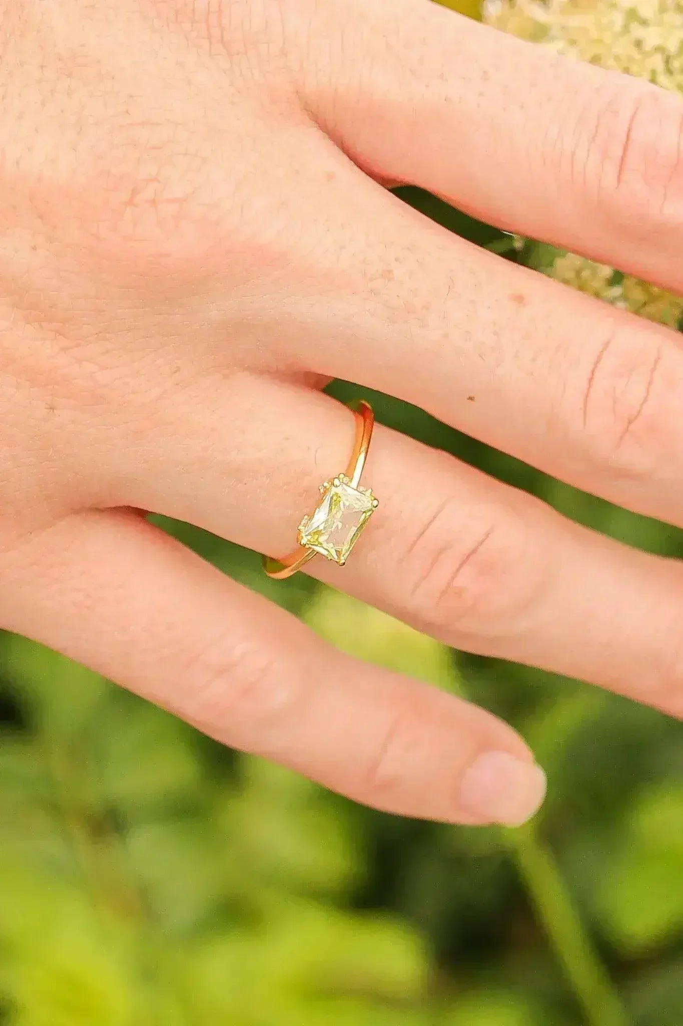 Cindy Ring in Citrine - Femstylo