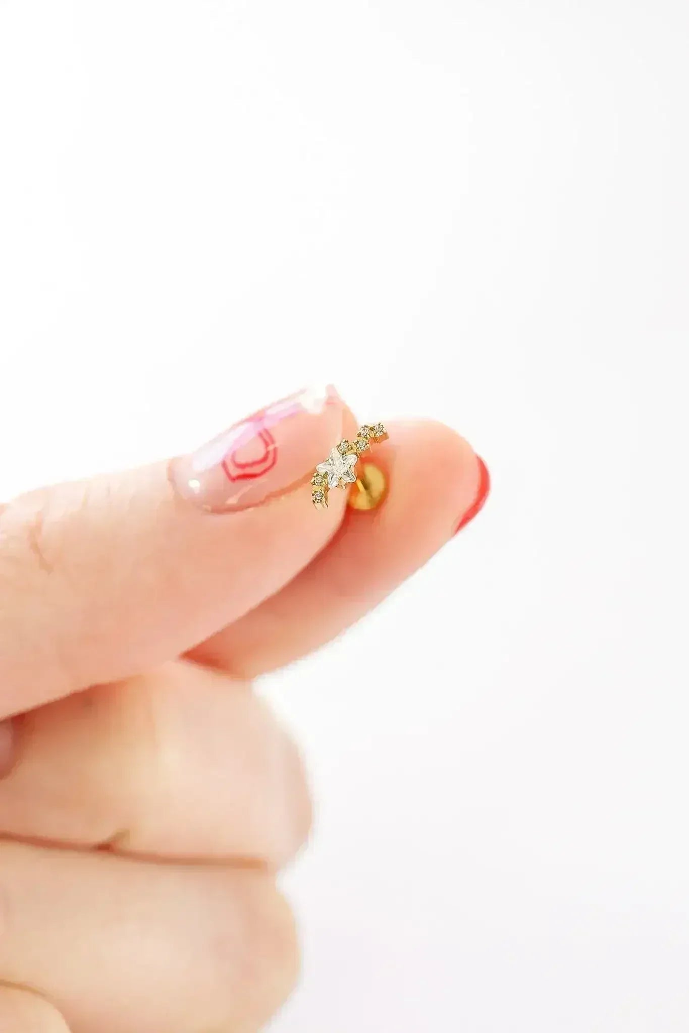 Star Cluster Flat Back Stud - Femstylo