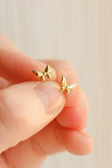 Tiny Butterfly Stud - Femstylo