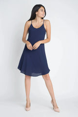 Women's Casual Sleeveless Flowy Dress - Femstylo