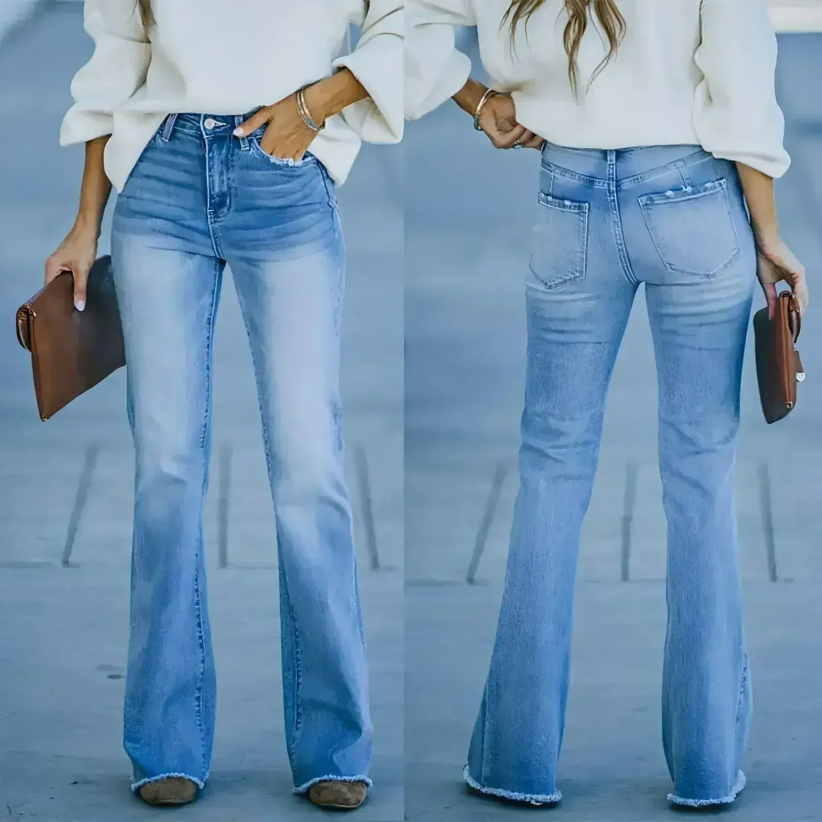 UrbanFade™ Slim-fit Washed Denim - Femstylo