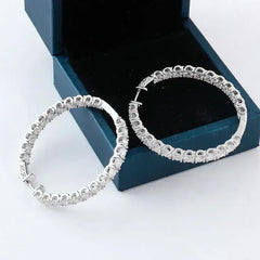 Personalized Big Diameter Earrings – Luxury Statement Jewelry - Femstylo