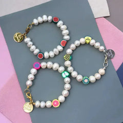 Pearl Fruit Bracelet - pick your own! - Femstylo