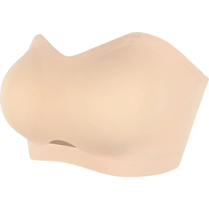 Push Up Bra for Woman Sexy Plus Size Bras Soft Breathable Wire Free Underwear Anti-slip Seamless Removable Strap&Cup Lingerie