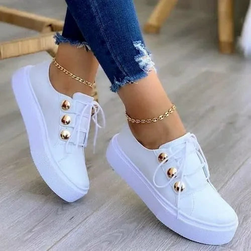 Breathable Vulcanized Running Shoes - Women's Casual | Femstylo