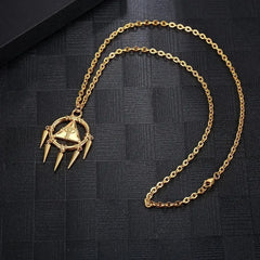 Stainless Steel Anime Millennium Wisdom Wheel Cosplay Pendant Necklace Jewelry Gift