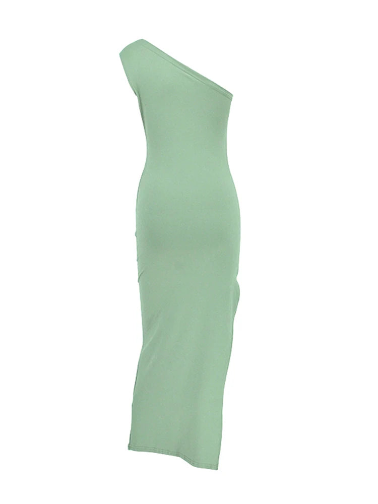 Black Backless Maxi Dress | Sexy Split Sleeveless Party Gown -femstylo
