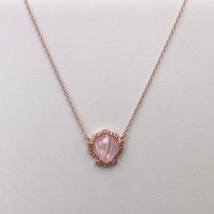 Shell-shaped Short Pendant Necklace for Women, Fashion Jewelry, Unique Gifts