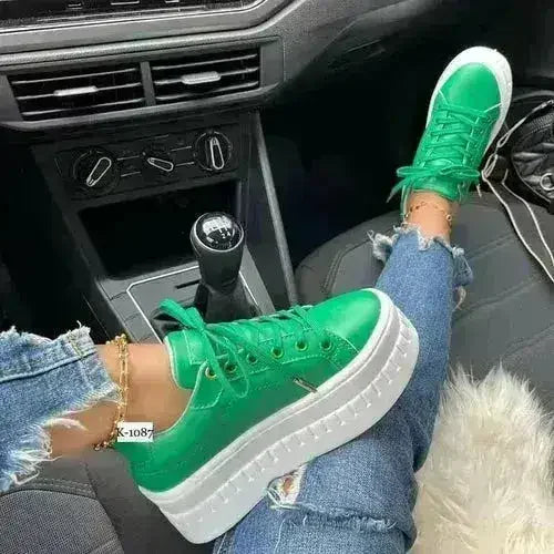 Casual Flat Women's Shoes Beige/Pink/Green/Khaki/Black/White