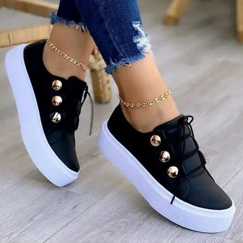 Breathable Vulcanized Running Shoes - Women's Casual | Femstylo