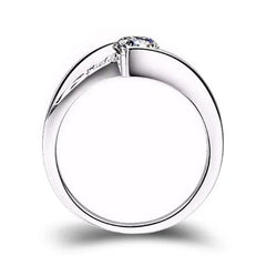 Silver Plated Stainless Steel Rings For Women | Square Cubic Zircon Ring | Jewelry Accessories Wholesale Size 5-10