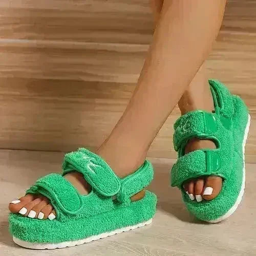 Summer Flats Women Sandals Fashion Female Platform Sandals - Femstylo