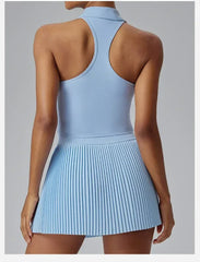 Floral Discount Sports Skirt for Women Quick-drying Badminton Tennis Trousers Skirt Fitness Half-body Pleated Skirt Shorts