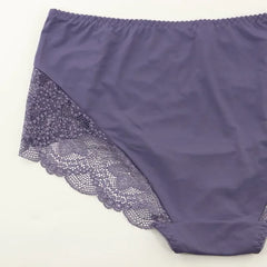 Beauwear Plus Size Women's Underpants Female Panties Comfort Intimates Lace Underwear Briefs Ice Silk Hollow Out Sexy Lingeries