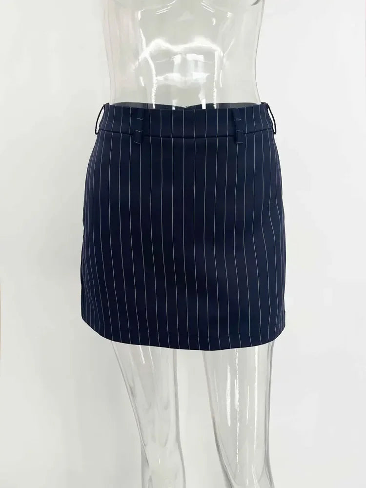 Tossy Elegant Female Striped Suit Coat For Women Scarf Lace-Up Patchwork V-Neck Long Sleeve Luxury Outwear Female Jackets Coat