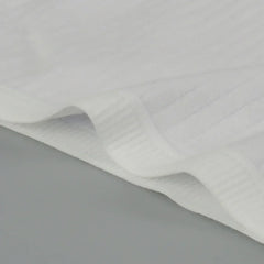 1pc Women's Cotton High Waist Panties – Vertical Stripe Plus Size Underwear Breathable Solid Lingerie Shorts Simple Lady Briefs