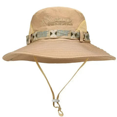 Hat Men's Outdoor Fishing Fisherman Hat Men's Large-brimmed Sun Hat Summer Sun Hat Youth Foldable Fishing Hat