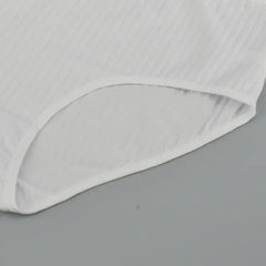 Soft High Waist Cotton Panties Underwear For Women Breathable Plus Size Woman Briefs Female Lingerie Underpants Panty Striped