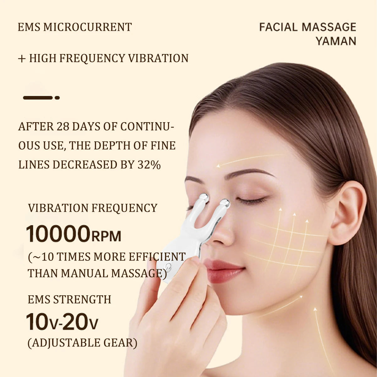 7 in 1 EMS Facial Beauty Device Skin Rejuvenation Face Massage Wrinkle