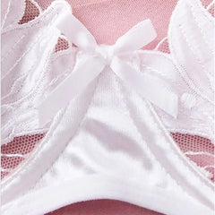 Tornova Sexy Lingerie Woman Lace Transparent Underwear Embroidery Brief Set Bra Kit Push Up Breves Sets Thin Erotic Bras New