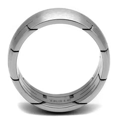 TK2920 - High polished (no plating) Stainless Steel Ring with No Stone - Femstylo