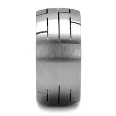 TK2920 - High polished (no plating) Stainless Steel Ring with No Stone - Femstylo
