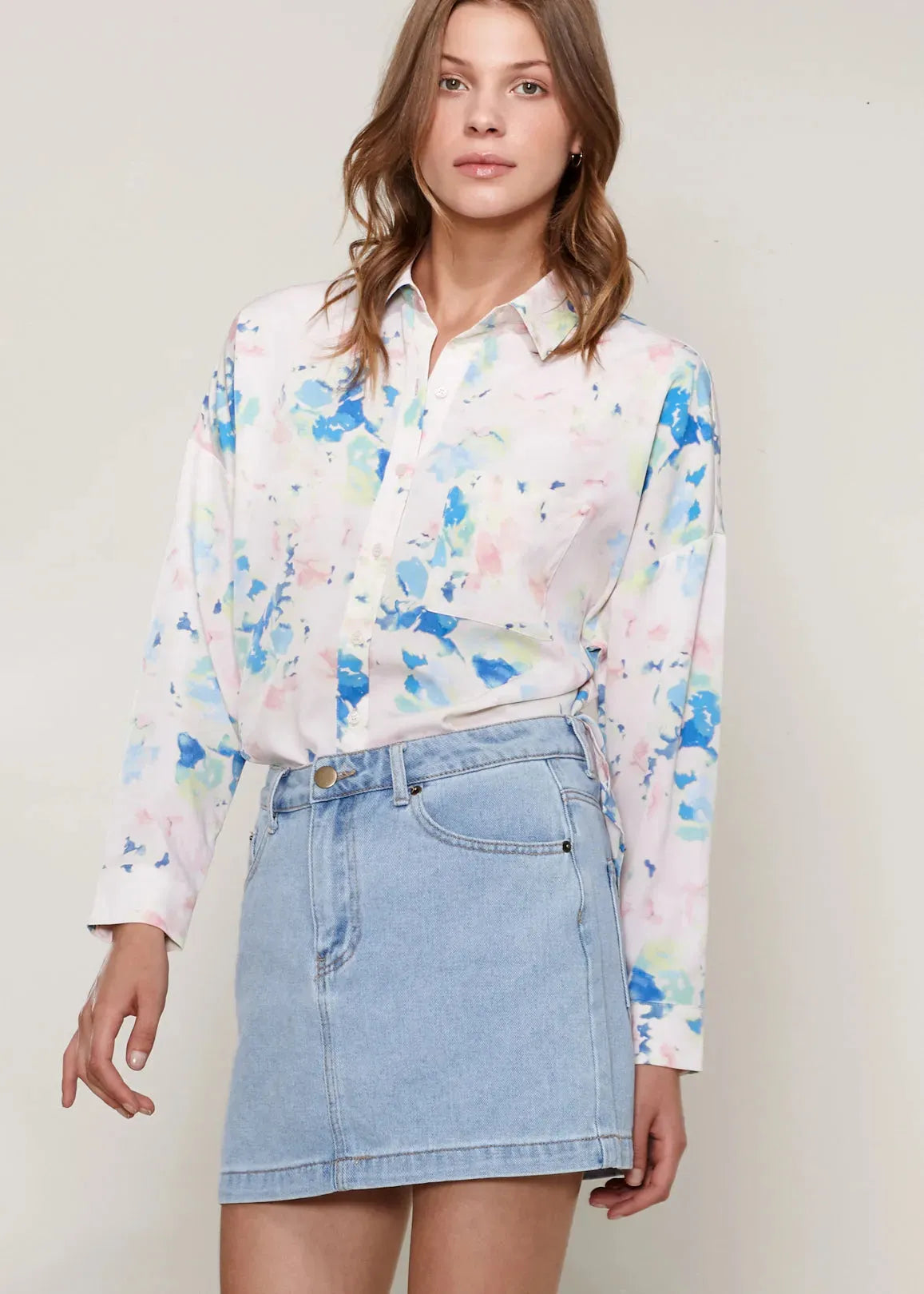 Women's Printed Shirt Blouse - Femstylo