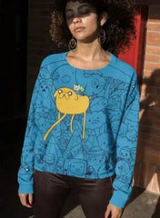 Cute Art Sublimation Sweatshirt - Femstylo