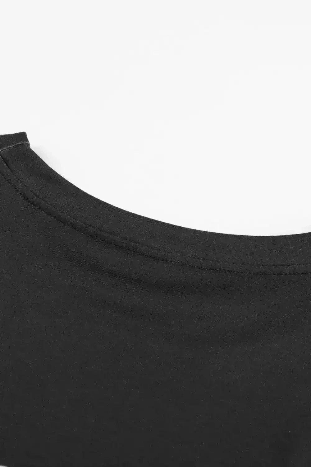 Womens Tie-dye Stripes Black Sweatshirt - Femstylo