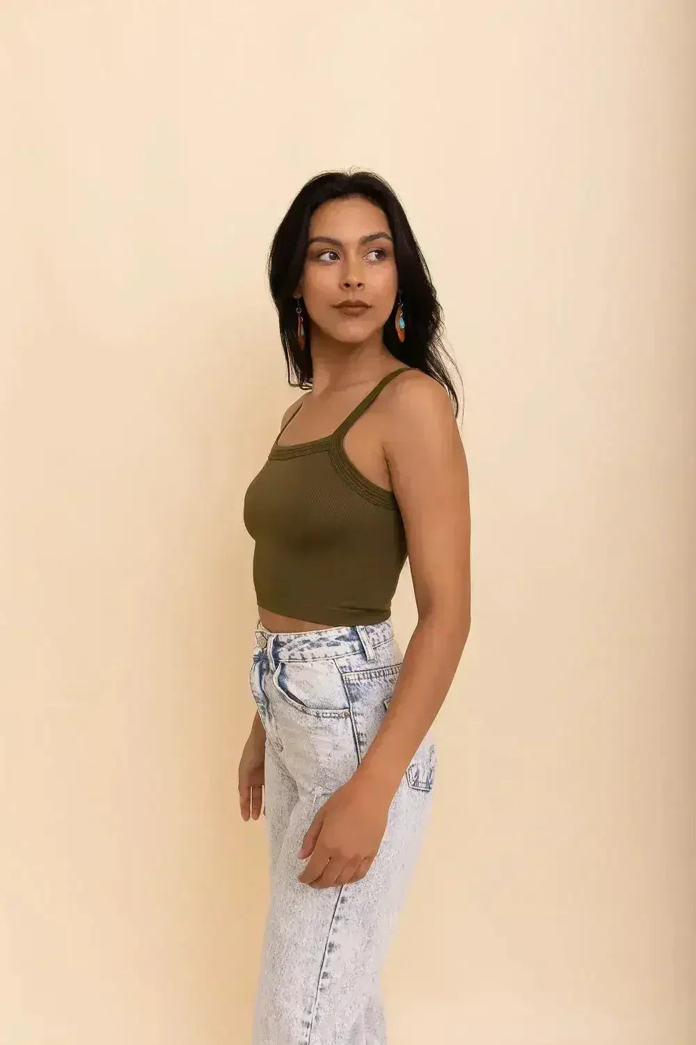 Sleek Comfort Seamless Brami Top - Soft & Stylish - Femstylo