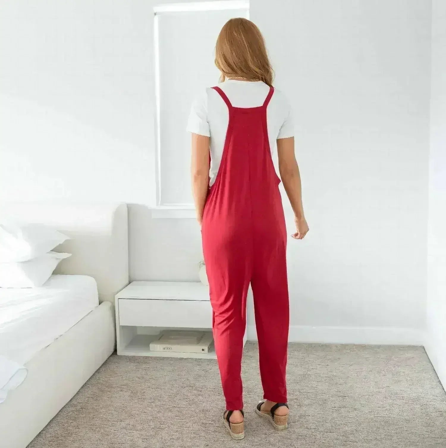 Sleeveless Jumpsuit With Pockets - Femstylo