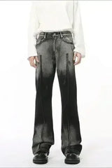 Pocketed High Waist Jeans - Femstylo