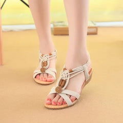 Flat Wedge Sandals Women Shoes