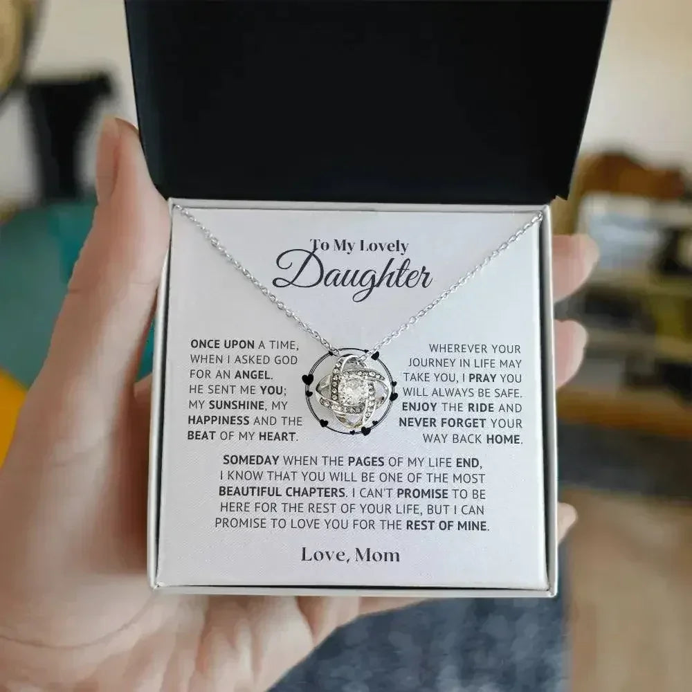 to my daughter necklace from mom - Femstylo