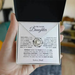 to my daughter necklace from dad - Femstylo