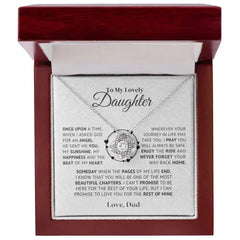 to my daughter necklace from dad - Femstylo