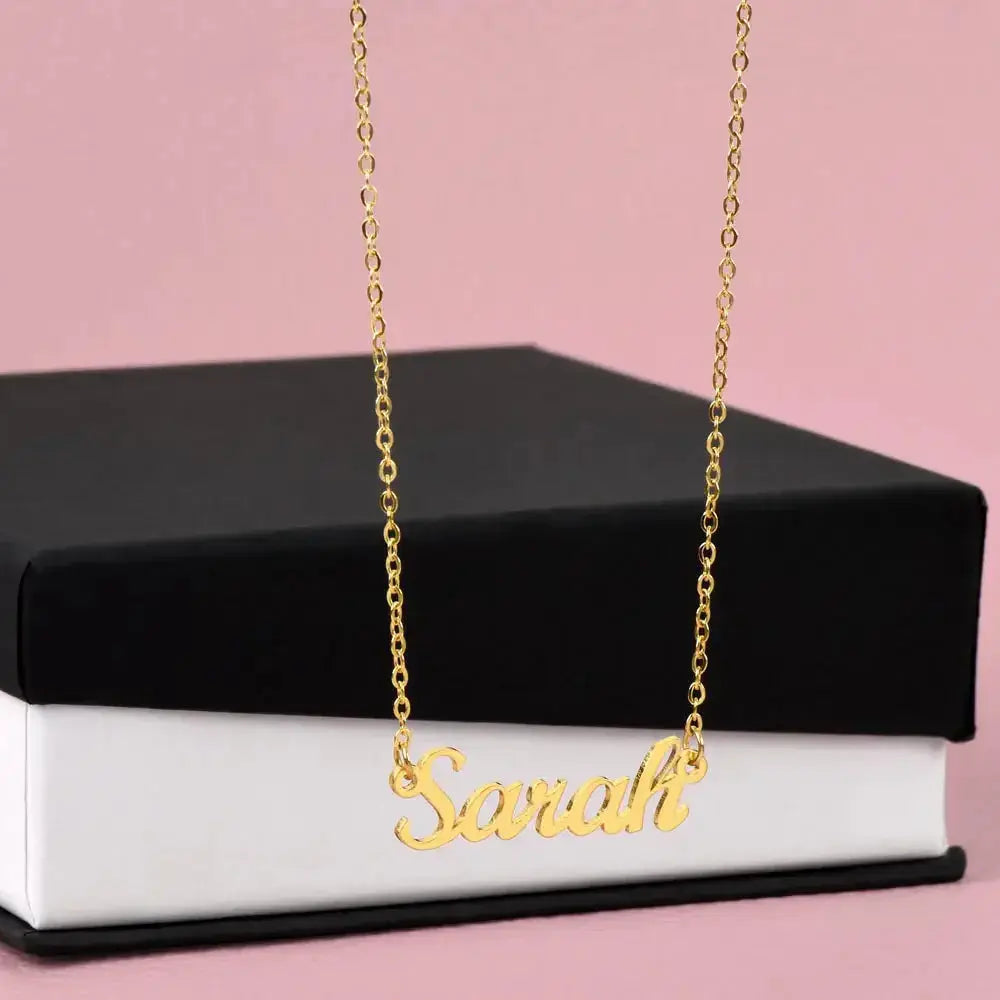 Customize Name Gold plated Necklace | Femstylo